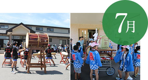夏祭り(子供太鼓)